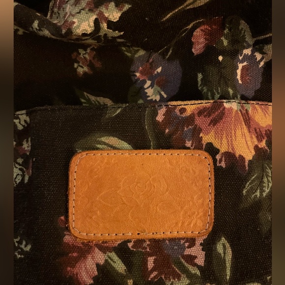 Vintage 90’s Floral Canvas Weekender Bag - Picture 7 of 9